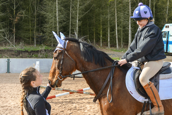 riding lesson at oxford equestrian